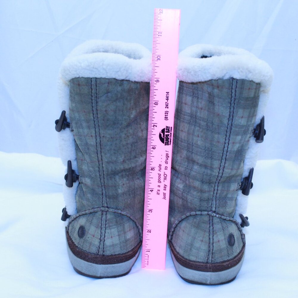 Merrell SZ 7.5 High Sage SPIRIT TIBET Thinsulate Polartec Shearling Boots J20048 - Picture 5 of 16